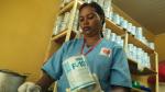 Action Against Hunger nurse Ware Arbale, 27, makes therapeutic milk to give to malnourished children.